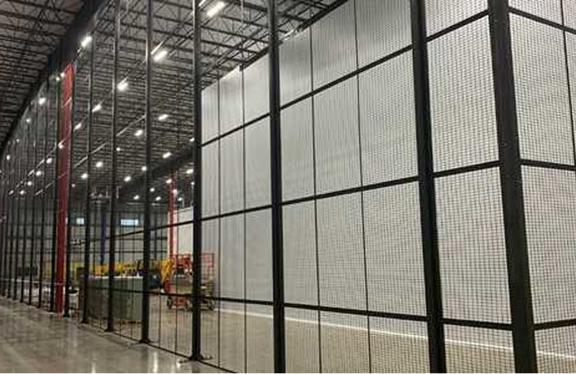 Welded wire security cages
